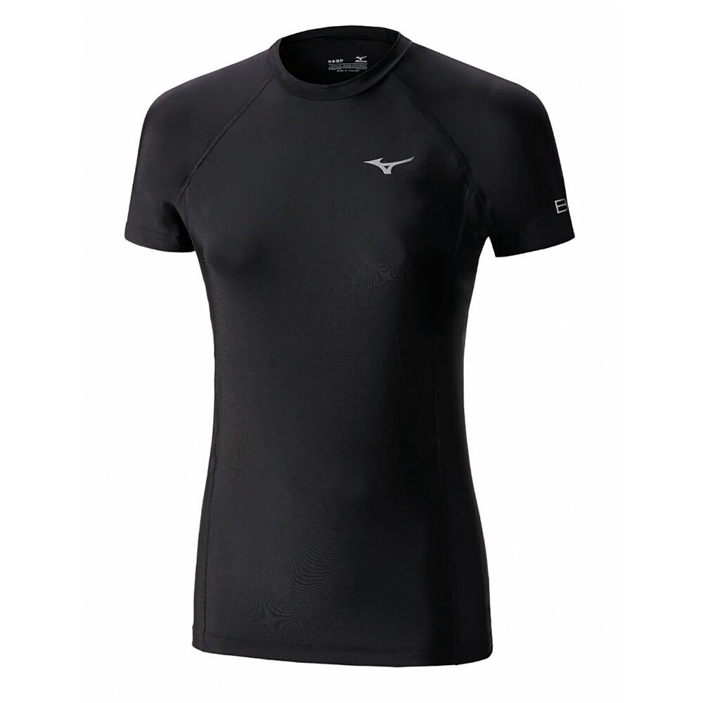 Damske Tričko Mizuno Bio Gear SS Čierne Vypredaj TKPF97168